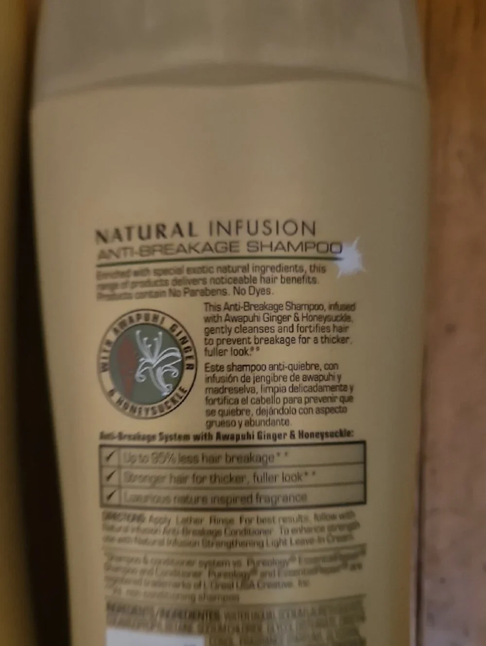 Suave Keratin Infusion Conditioner & Natural Infusion Anti-Breakage Shampo